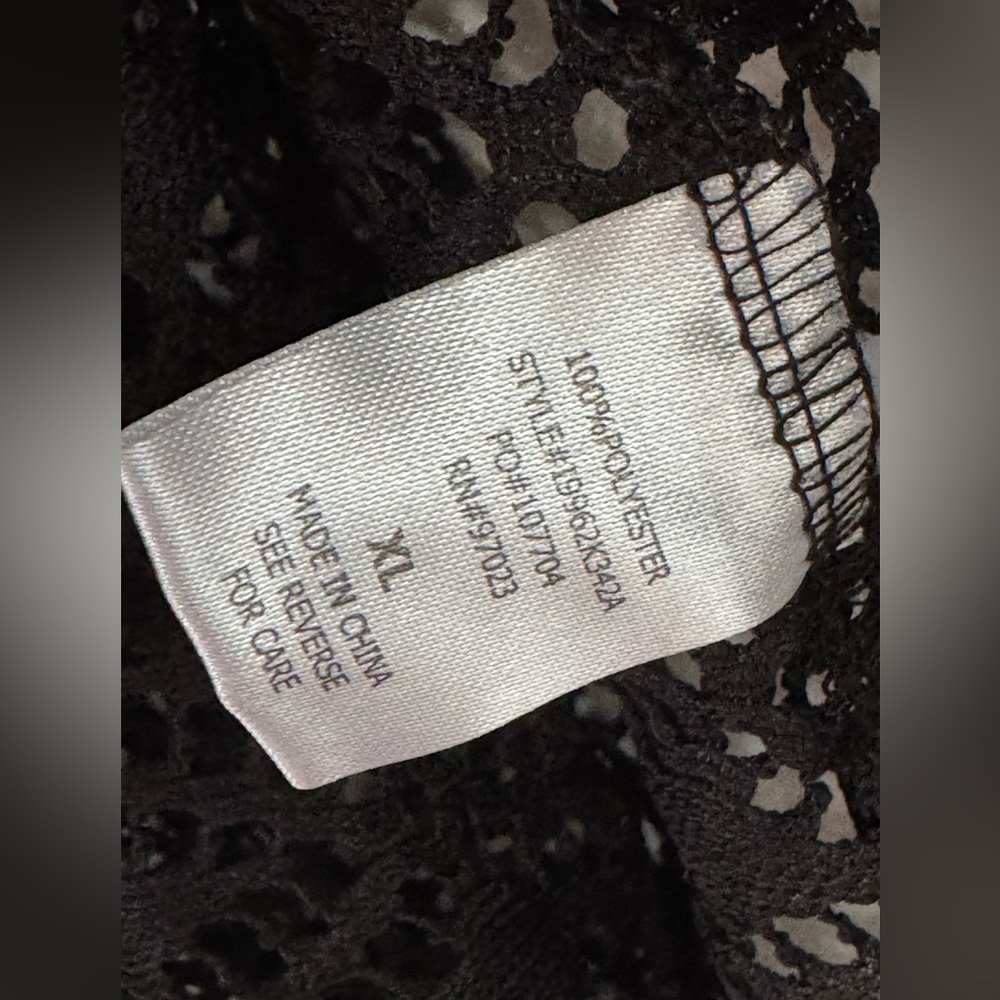 Miken Crochet Racerback Cover-Up NWOT - Picture 6 of 6